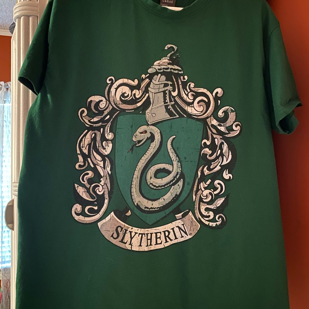 Harry Potter t shirt, green size XL